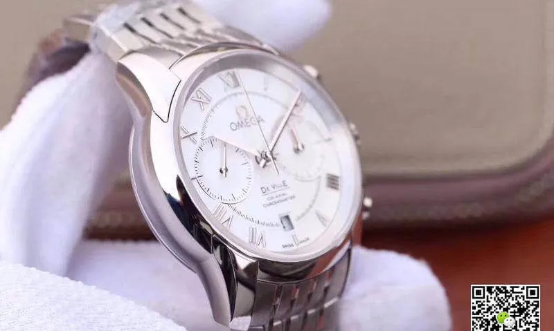 Omega De Ville Chronograph 431.10.42.51.02.001 OM Factory 1:1 Best Edition Replica Watch Swiss ETA9300